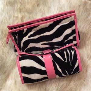 Stephanie Johnson Organizing Carrying Case, Zebra Print